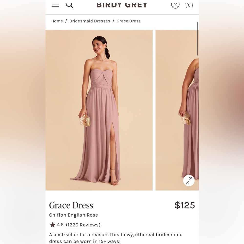 Birdy Grey Grace Dress in English Rose